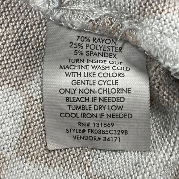 BKE Youth Jogger Pants Medium Tan White Checkered - Picture 8 of 9